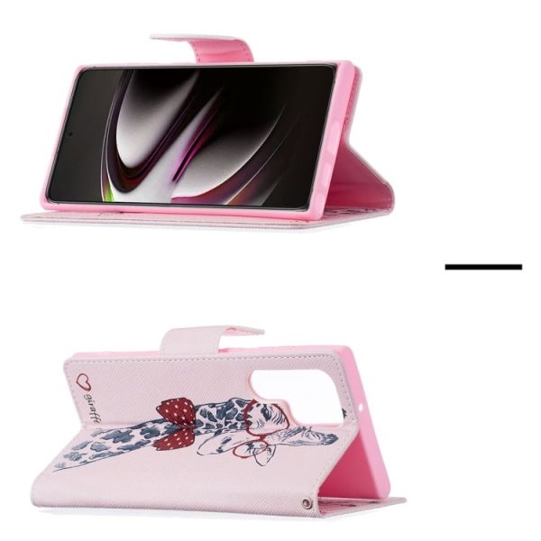 Galaxy S22 Ultra 5G Wallet Case with Holder - Deer - Image 6