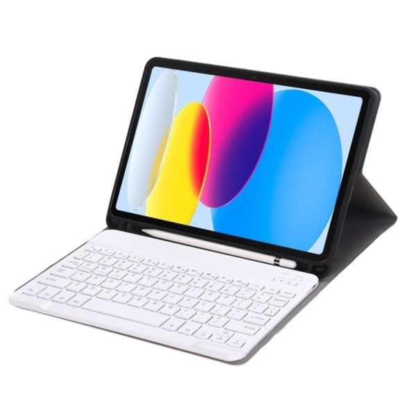 iPad 10th Gen 10.9 Ultra-thin Bluetooth Keyboard Case with Pen Slot - Image 21
