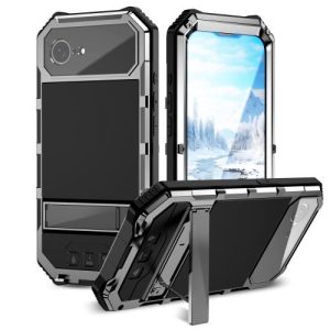 iPhone 16e Waterproof Dustproof Shockproof Holder Phone Case
